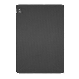 Grounding Mat, 27 x 39 in Anti-Slip PU Leather Earthing Mat, with 15 Feet Grounding Cord, Grounding Pad for Sleep, Boost Energy, Improve Sleep